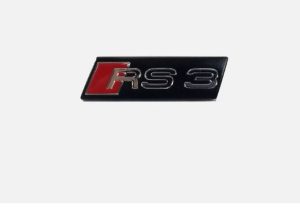 NEW GENUINE AUDI RS3 2016 STEERING WHEEL RS3 BADGE EMBLEM 8V0419685B