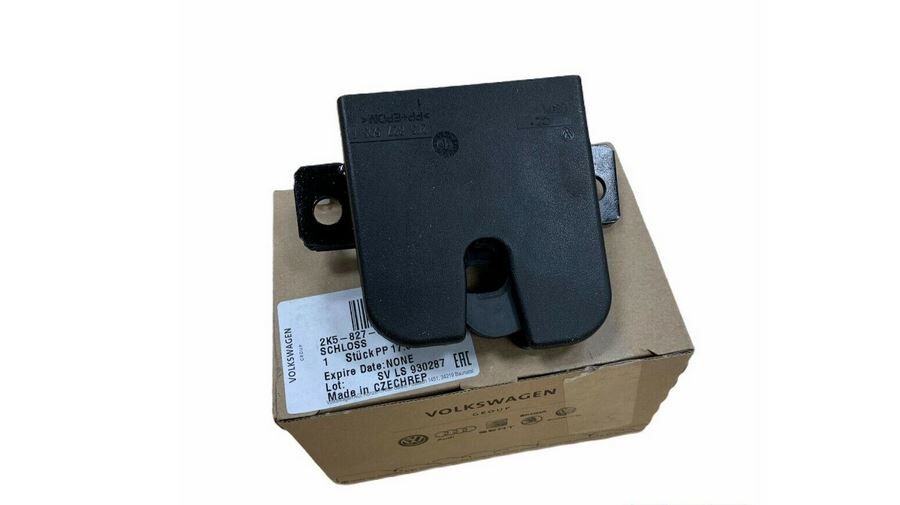 NEW GENUINE VW CADDY 04-08 REAR DOOR LOCK CATCH RIGHT O/S 2K0827506F 9B9