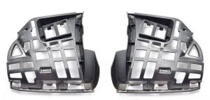 NEW GENUINE MERCEDES BENZ MB CLA CLASS W117 AMG REAR BUMPER BRACKET PAIR SET
