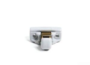 NEW GENUINE VW BEETLE 99-10 CADDY 04-16 SUN VISOR CLIP HOLDER GREY 1JM857561Y20
