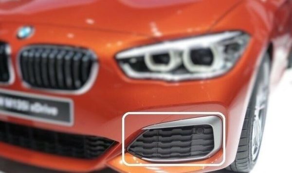 BMW NEW M1 SERIES F20 F21 LCI FRONT BUMPER GRILL PDC WITH TRIM CLASP LEFT N/S - Image 3