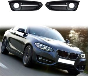 BMW NEW GENUINE 2 SERIES F22 F23 FOG LIGHT CLOSED GRID GRILLE SPORT SET OF TWO