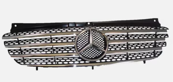 NEW GENUINE MERCEDES BENZ VITO W639 FRONT GRILLE WITH CHROME INSERTS A63988002859120