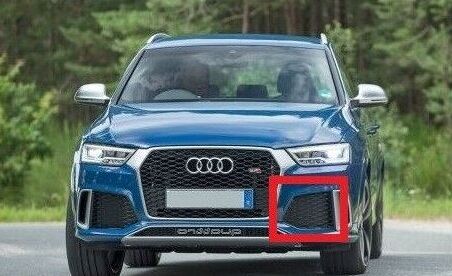 NEW GENUINE AUDI RSQ3  2014-2018 N/S LEFT BUMPER AIR VENT GRILL 8U0807681GT94 - Image 2
