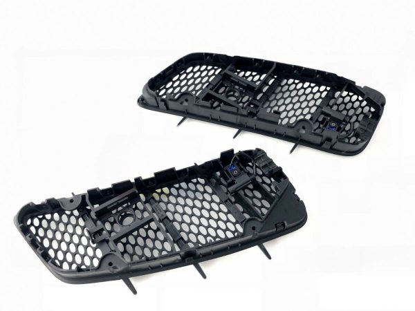 NEW GENUINE MERCEDES BENZ MB SL R230 FRONT ENGINE HOOD BONNET GRILL SET L+R - Image 4