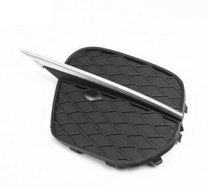 BMW NEW GENUINE X5 FRONT BUMPER LOWER CLOSED GRILL GRID WITH EDGE TRIM LEFT SIDE