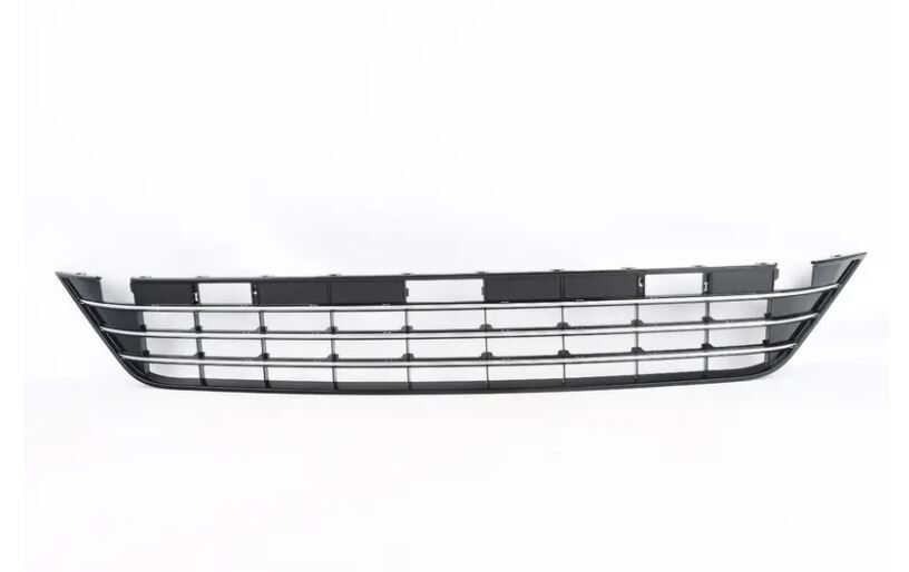 NEW GENUINE VW TOUAREG 15-17 R-LINE FRONT BUMPER CENTER LOWER GRILL 7P6853671J041