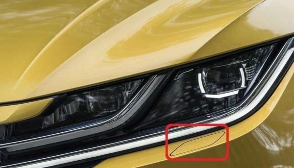 NEW GENUINE VW ARTEON LEFT N/S HEADLIGHT WASHER CAP PRIMED 3G8955109GRU - Image 3