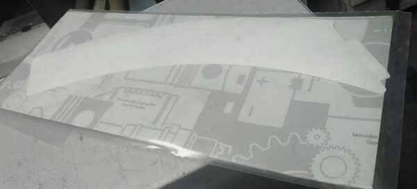 NEW GENUINE MERCEDES BENZ CLS CLASS W219 REAR FENDER PROTECTIVE FOIL RIGHT O/S A2196980878 - Image 4