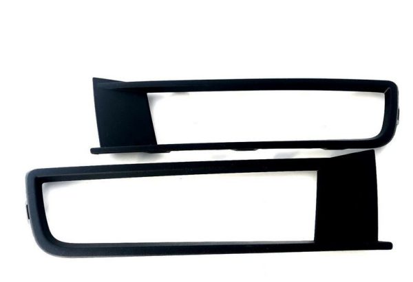NEW GENUINE VW TOURAN 16-18 FRONT BUMPER LEFT RIGHT LOWER FOG LIGHT GRILL SET - Image 3
