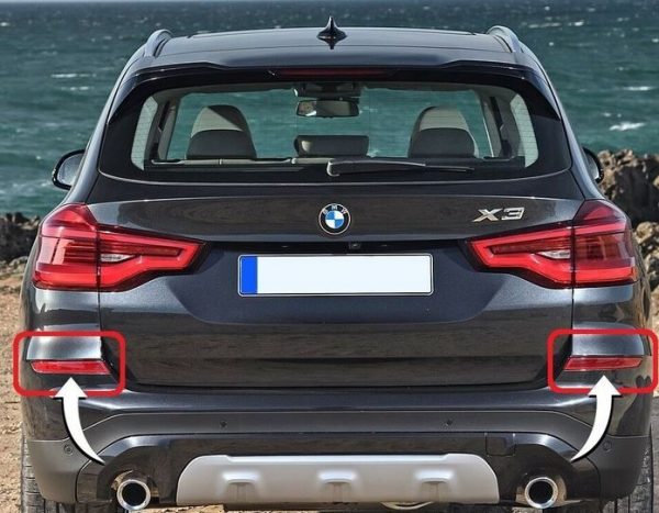 BMW NEW GENUINE X3 SERIES G01 REAR BUMPER REFLECTOR PAIR SET LEFT RIGHT - Image 3