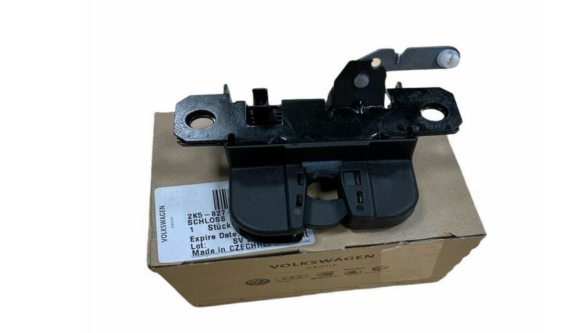 NEW GENUINE VW CADDY 04-08 REAR DOOR LOCK CATCH RIGHT O/S 2K0827506F 9B9 - Image 3