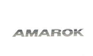 NEW GENUINE VW AMAROK 10-17 REAR TRUNG AMAROK LETTERING EMBLEM BADGE CHROME 2H5853687739
