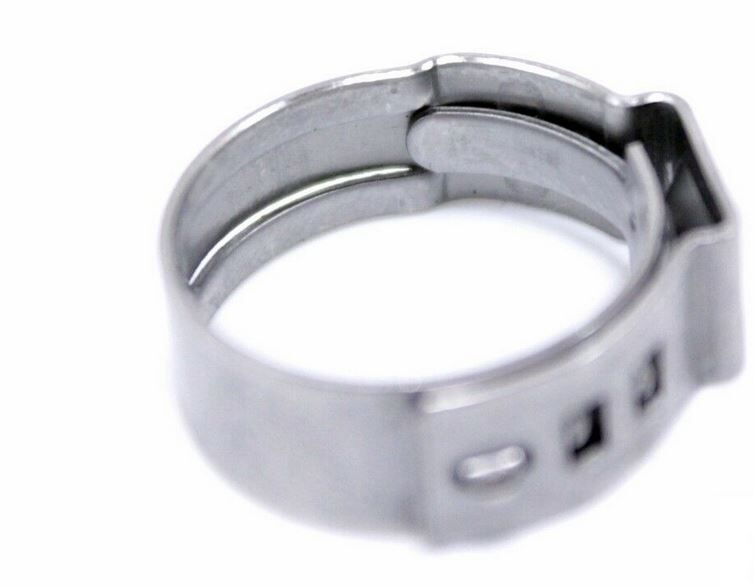 NEW GENUINE AUDI VW HEADLIGHT WASHER HOSE CLAMPS 17.5x7x0.6 SET OF 6 PIECES N10255501 - Image 4