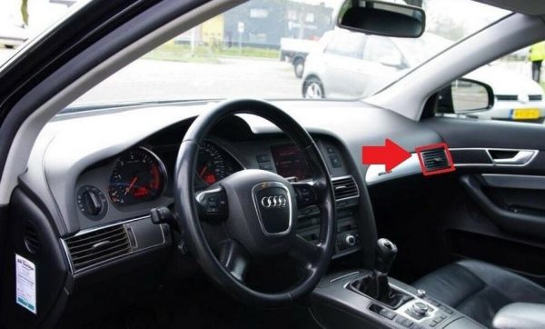 NEW GENUINE AUDI A6 C6 2005-2008 AIR FLOW PASSENGER SIDE VENT 4F1820902B 1HA - Image 3