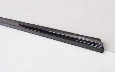 NEW GENUINE MERCEDES MB E W211 REAR DOOR RIGHT SIDE WINDOW MOLDING GLOSS BLACK A2116900680 - Image 3