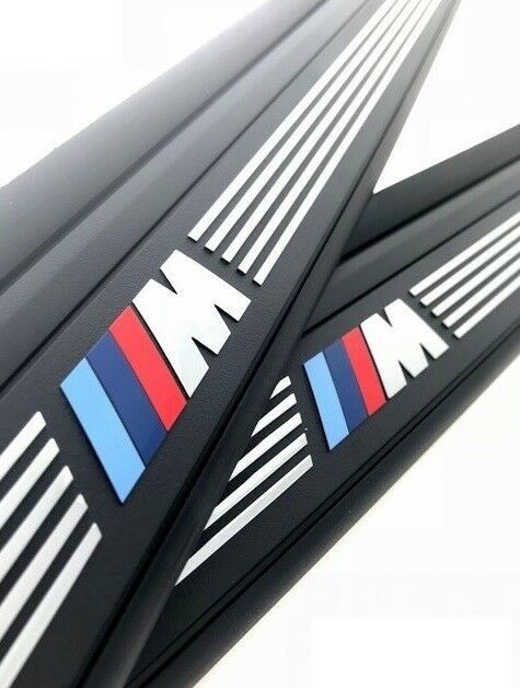 BMW NEW GENUINE E81 E82 2 DOOR M SPORT DOOR ENTRY SILL STRIP SET LEFT RIGHT