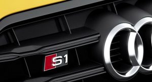 AUDI NEW GENUINE A1 S1 2015-2018 FRONT GRILL S1 CHROME BADGE EMBLEM 8X0853736A2ZZ