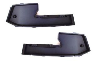 NEW GENUINE AUDI A5 13-15 FRONT S-LINE LEFT RIGHT FOG GRILL BACK COVER TRIM SET