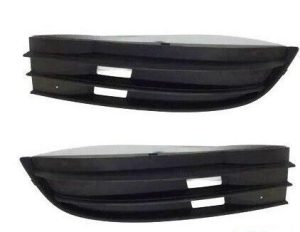 NEW GENUINE VW TOURAN 07-10 FRONT BUMPER O/S RIGHT N/S LEFT LOWER GRILL SET 2PCS