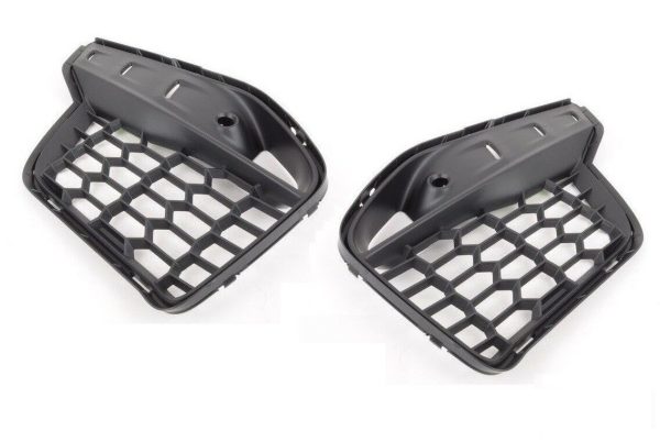 BMW NEW GENUINE X5 X6 SERIES F85 F56 M FRONT BUMPER OPEN GRILL PAIR SET