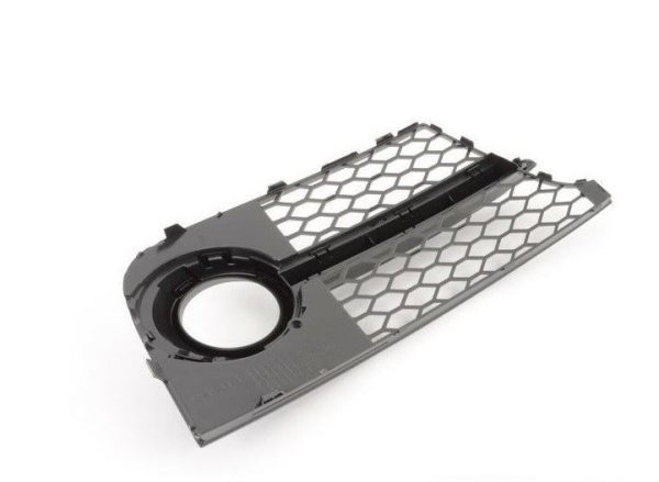 NEW GENUINE AUDI TTS S-LINE 11-14 FRONT BUMPER RIGHT O/S FOG LIGHT GRILL BLACK 8J0807682K3FZ - Image 3