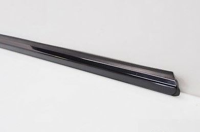 NEW GENUINE MERCEDES MB E W211 REAR DOOR LEFT SIDE WINDOW MOLDING GLOSS BLACK A2116900580 - Image 3