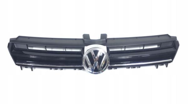 NEW GENUINE VW GOLF R-LINE MK7 2013-2016 FRONT UPPER CENTER GRILL BLACK 5G0853651FZLL