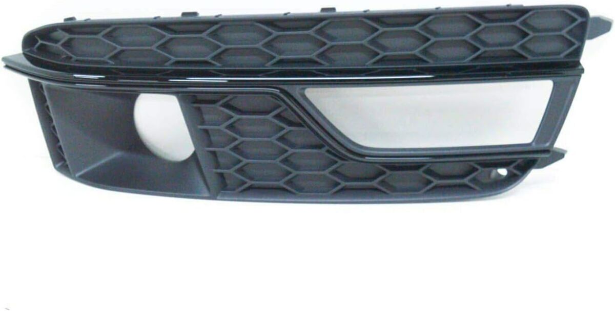 NEW GENUINE AUDI A5 12-16 FRONT BUMPER RIGHT O/S FOG LIGHTS GRILL COVER BLACK 8T0807682L01C - Image 2