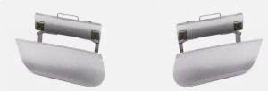 NEW GENUINE MERCEDES MB A W176 AMG HEADLIGHT WASHER CAP COVER PRIMED PAIR L+R