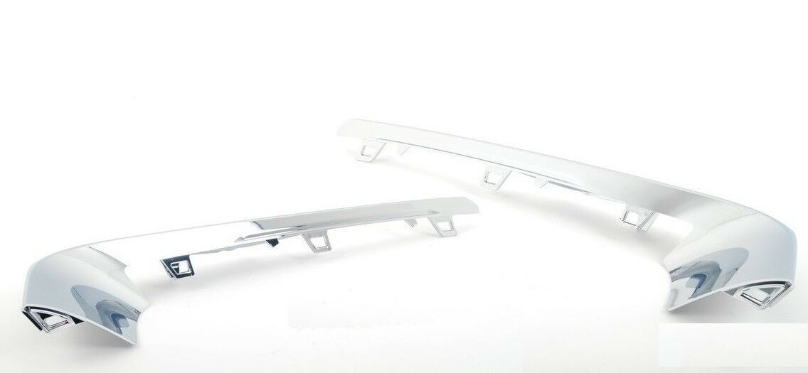 BMW NEW GENUINE 6 SERIES F06 F12 F13 FRONT BUMPER FOG LAMP COVER TRIM PAIR SET