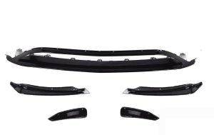 NEW GENUINE MERCEDES MB W176 A45 AMG FRONT BUMPER LIP AERODYNAMIC SPOILER SET