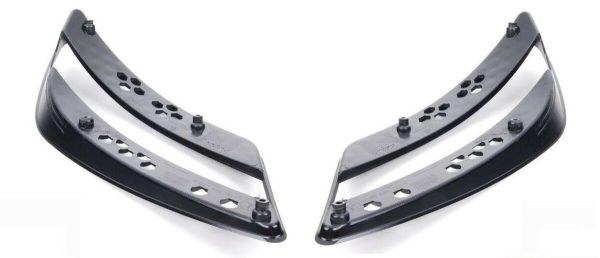 NEW GENUINE MERCEDES BENZ MB C W204 AMG FRONT FOG DRL LIGHT GRILL PAIR L+R - Image 5