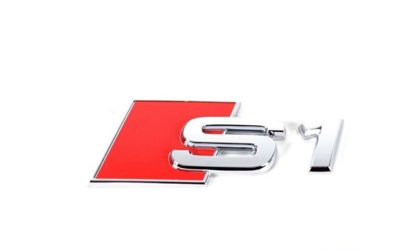 AUDI NEW GENUINE A1 S1 2015-2018 REAR TRUNK S1 CHROME BADGE EMBLEM 8X08537352ZZ - Image 3