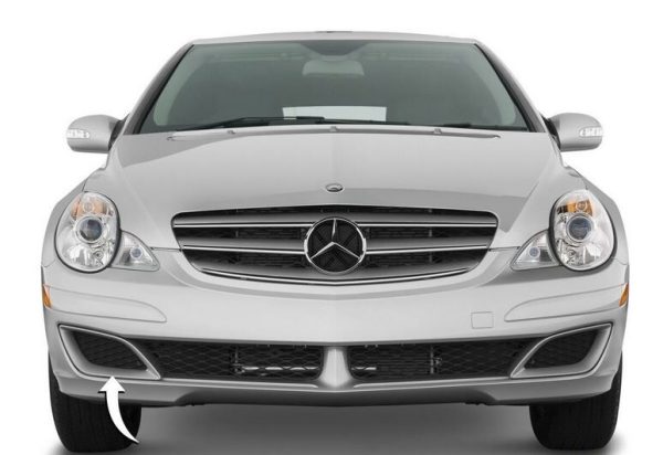 NEW GENUINE MERCEDES BENZ R W251 FRONT BUMPER FOG LIGHT COVER TRIM RIGHT O/S A2518852023 - Image 4
