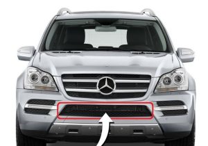 NEW GENUINE MERCEDES BENZ GL CLASS X164 FACELIFT FRONT BUMPER LOWER CENTER GRILL A1648852465