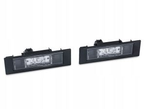 BMW E81 E87 F20 F21 1 SERIES NEW GENUINE LED NUMBER PLATE LIGHT PAIR SET