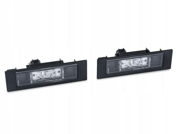 BMW E81 E87 F20 F21 1 SERIES NEW GENUINE LED NUMBER PLATE LIGHT PAIR SET