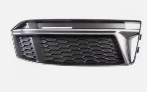 NEW GENUINE AUDI B9 S4 16-18 FRONT BUMPER LOWER AIR GUIDE GRILL RIGHT 8W0807682KRU6