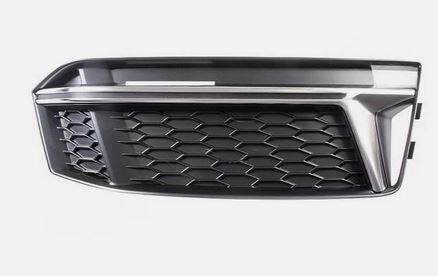 NEW GENUINE AUDI B9 S4 16-18 FRONT BUMPER LOWER AIR GUIDE GRILL RIGHT 8W0807682KRU6