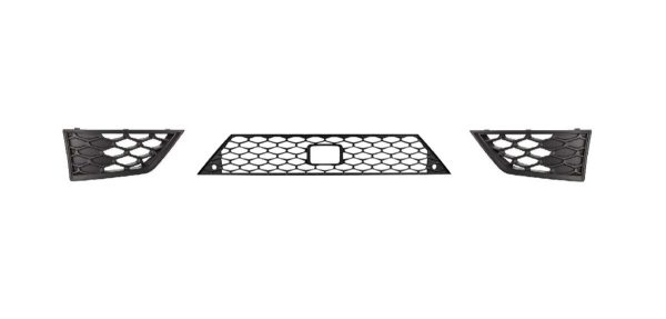 NEW GENUINE SEAT LEON CUPRA 13-17 FRONT LEFT N/S RIGHT O/S CENTER GRILL SET