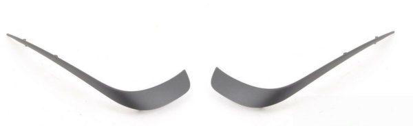 NEW GENUINE MERCEDES MB GLA X156 AMG FRONT BUMPER SIDE SPOILER FLICKS SET