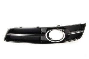 NEW GENUINE AUDI A3 09-13 N/S LEFT BUMPER FOG LIGHT CHROME GRILL 8P0807681AA T94