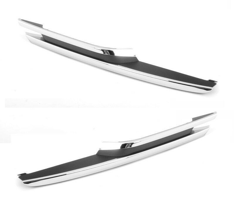 BMW NEW GENUINE 3 SERIES F30 F31 LUXURY LINE FRONT BUMPER GRILL TRIM PAIR SET