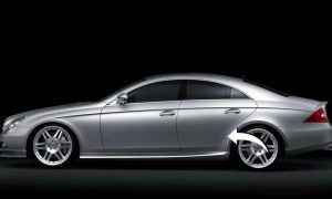 NEW GENUINE MERCEDES BENZ MB CLS CLASS W219 REAR DOOR PROTECTIVE FOIL LEFT N/S A2196980978