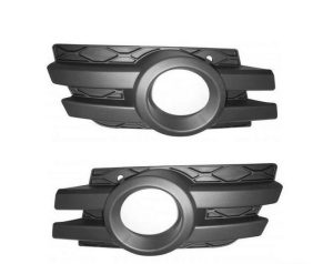 NEW GENUINE MERCEDES BENZ GL X164 06-08 FRONT BUMPER FOG LIGHT GRILL PAIR SET