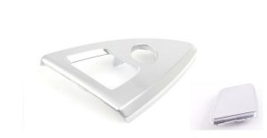 BMW NEW GENUINE F10 F11 LCI CENTER CONSOLE LOCK CHROME COVER WITH BUTTON LHD
