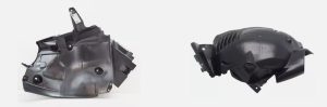 NEW GENUINE MERCEDES BENZ MB C CLASS COUPE W204 RIGHT FRONT FENDER LINER SET
