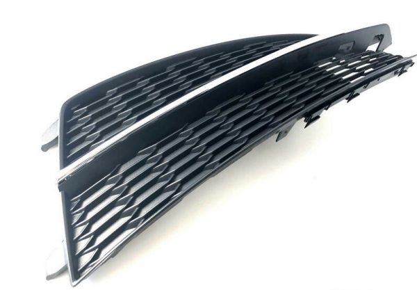 NEW GENUINE AUDI A6 15-18 S-LINE O/S RIGHT BUMPER GRILL FOG LIGHT SURROUND 4G0807648B9B9 - Image 4