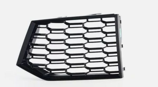 NEW GENUINE AUDI RS3 17-18 FRONT BUMPER LOWER LEFT N/S AIR VENT GRILL BLACK 8V5807681AGT94